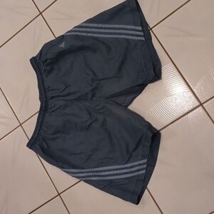 4/$30 Adidas Blue Athletic Shorts - Size Large